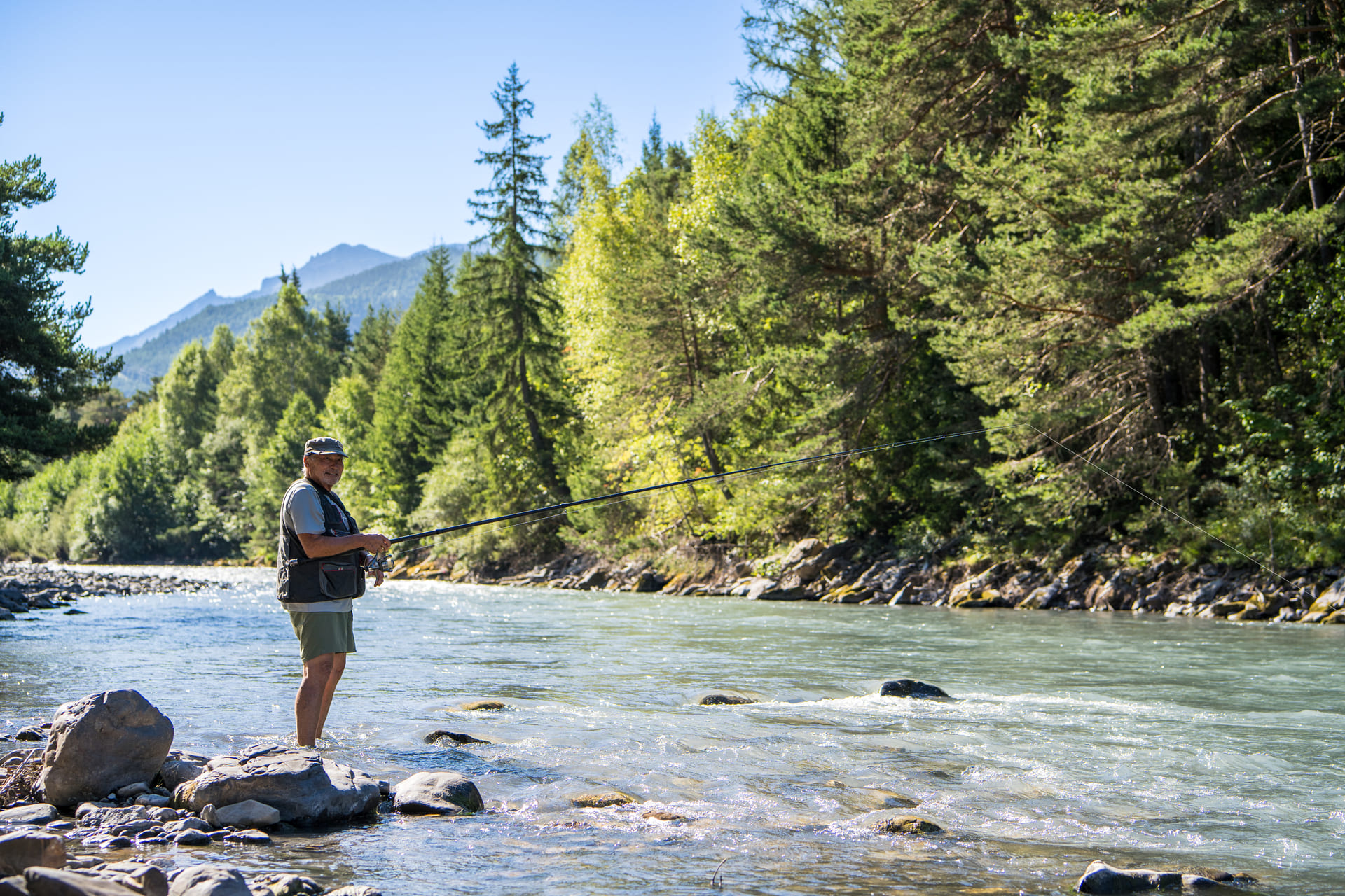 camping dans les alpes de haute provence