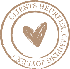 macaron clients heureux marron