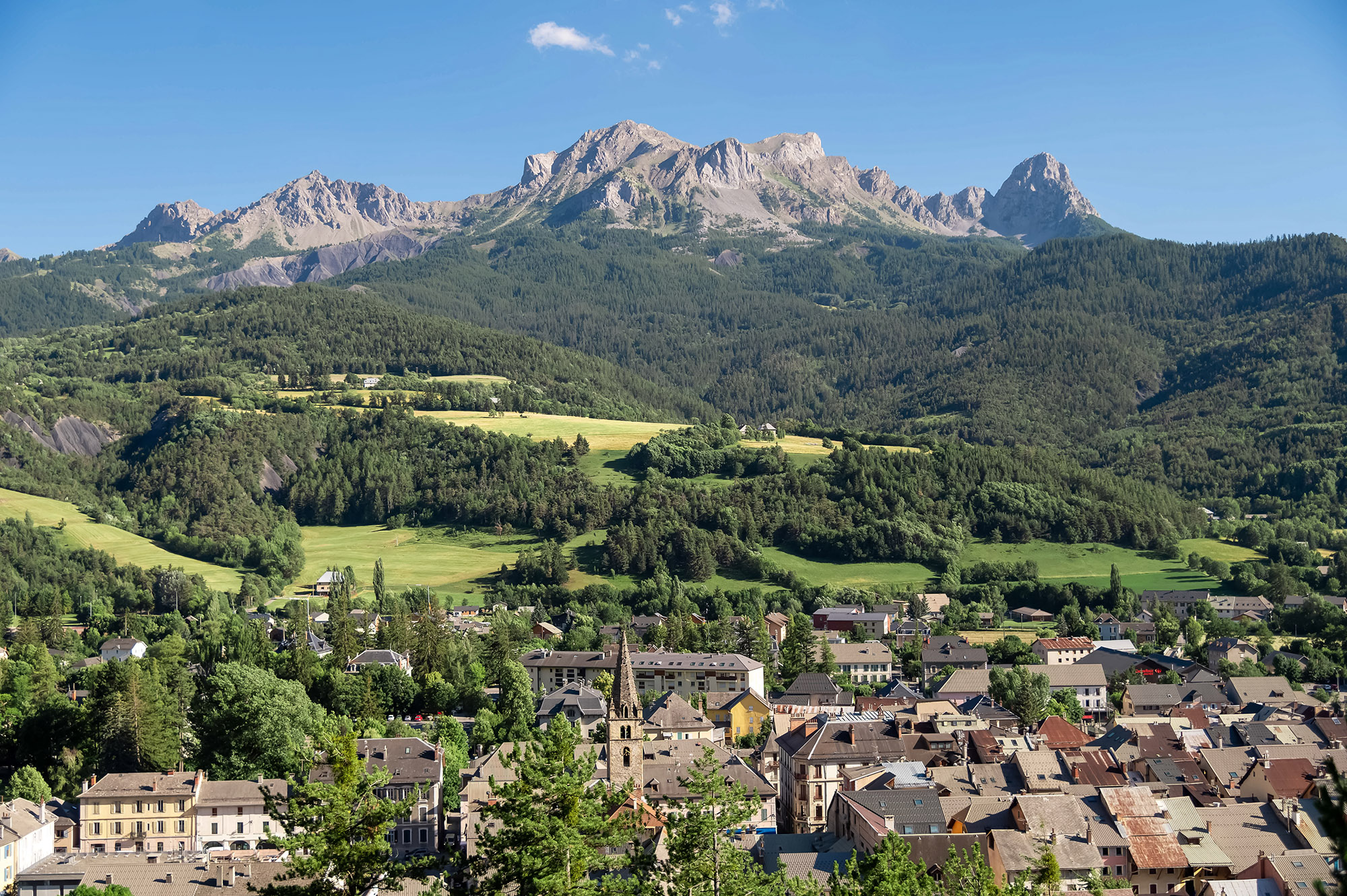 barcelonnette en ete