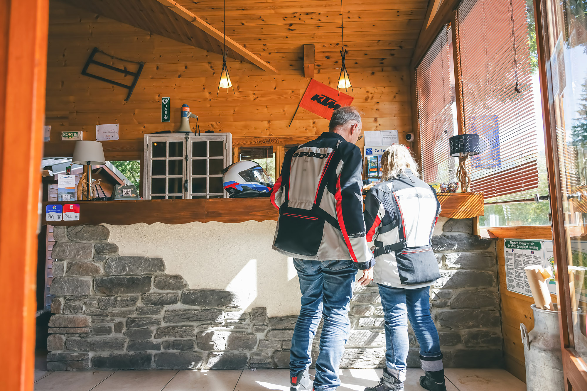 bienvenue a la reception