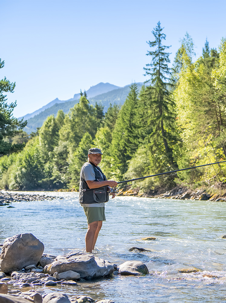 camping en bord de riviere de l ubaye