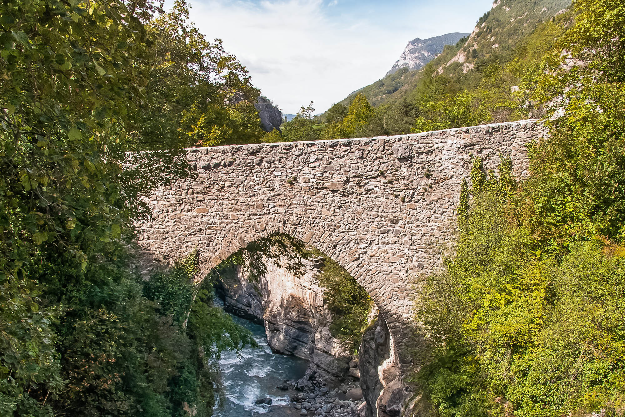 camping pont romain lauzet