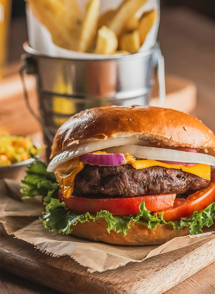 des produits frais sur place ou a emporter