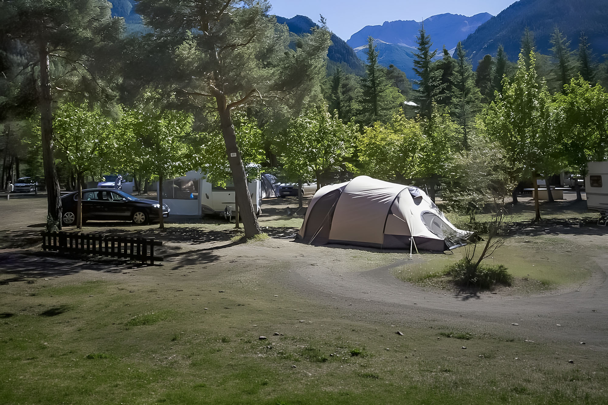 emplacement camping ideal