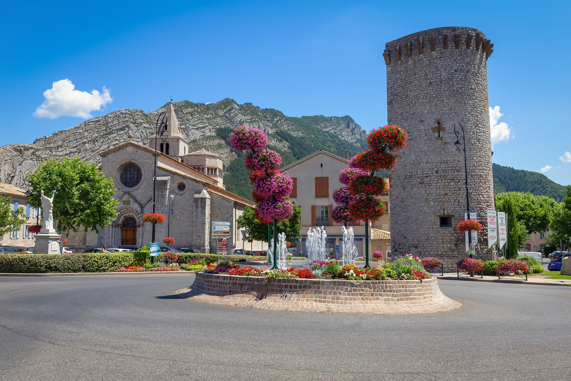 la ville de sisteron