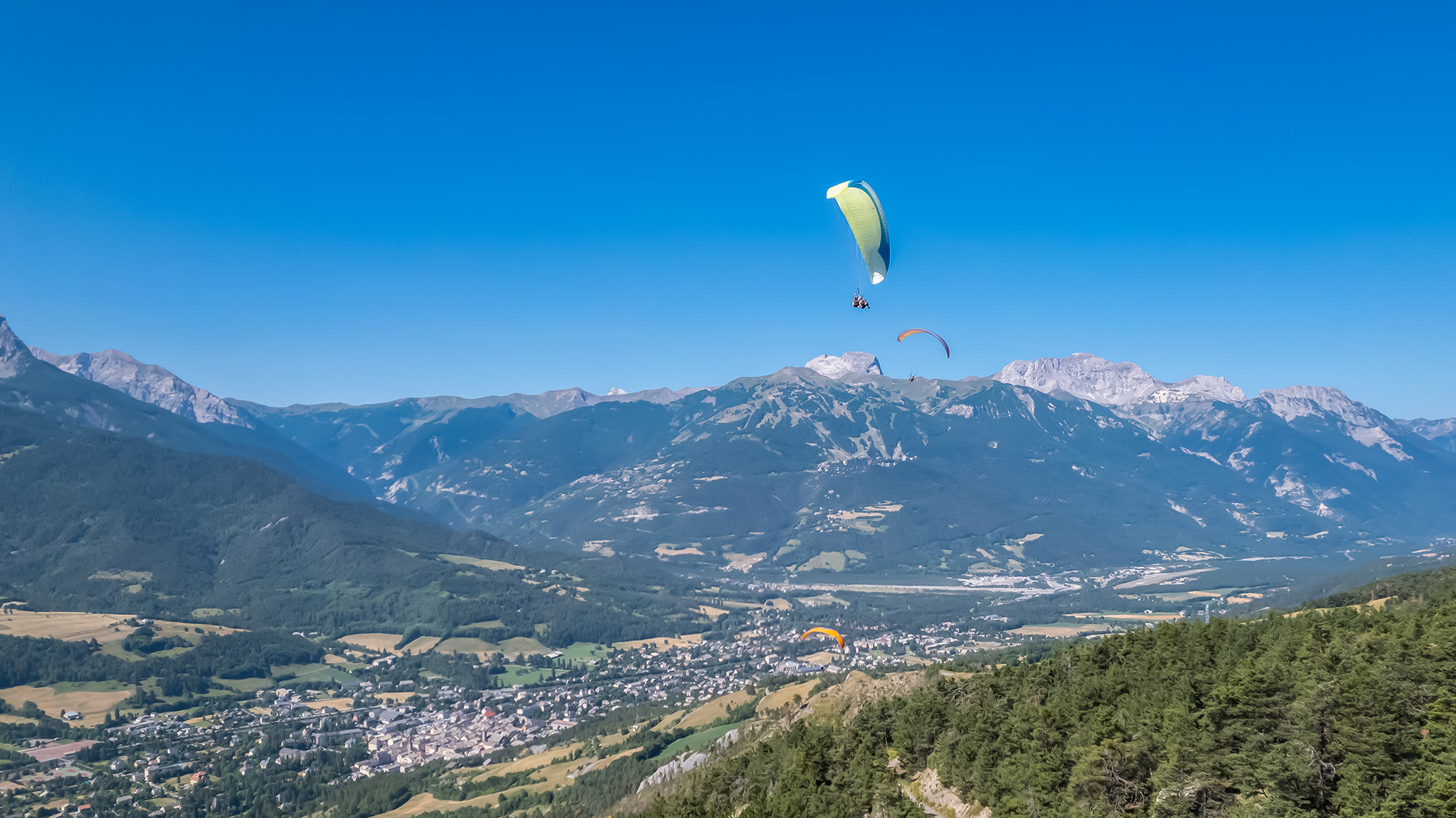 parapente a barcelonnette