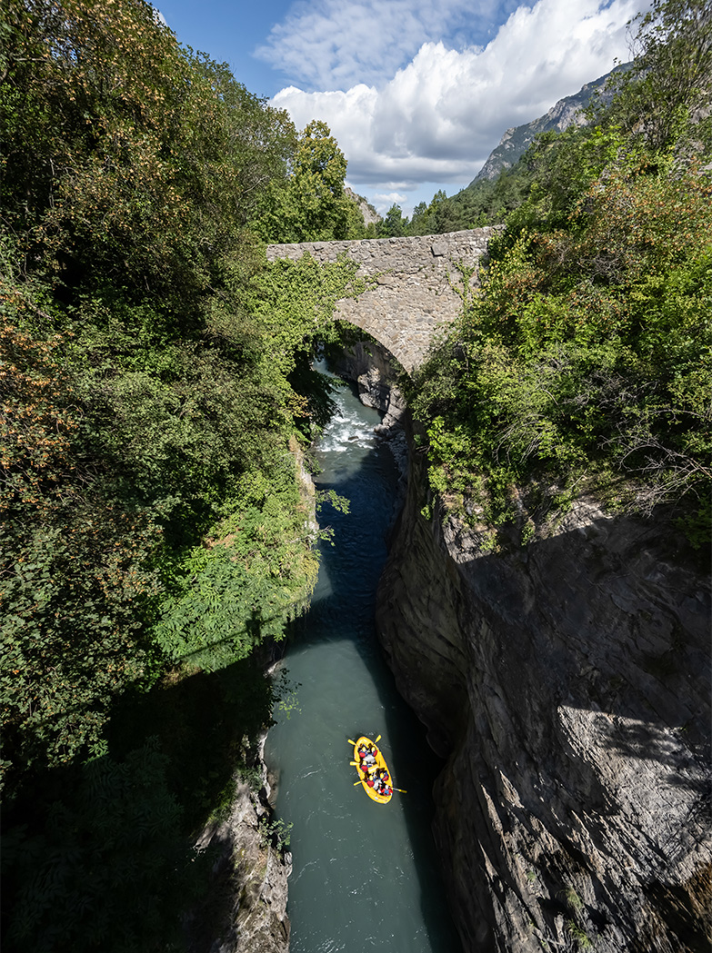 pont roman du lauzet ubaye