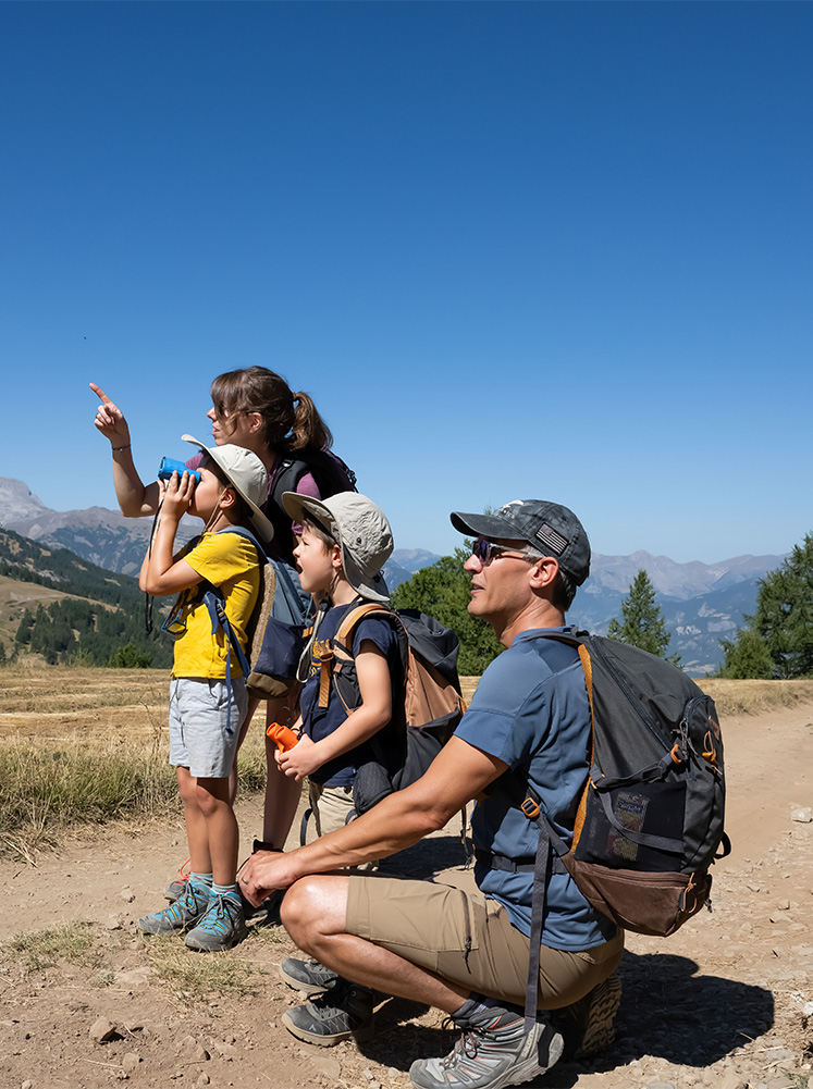 randonnee famille au sauze