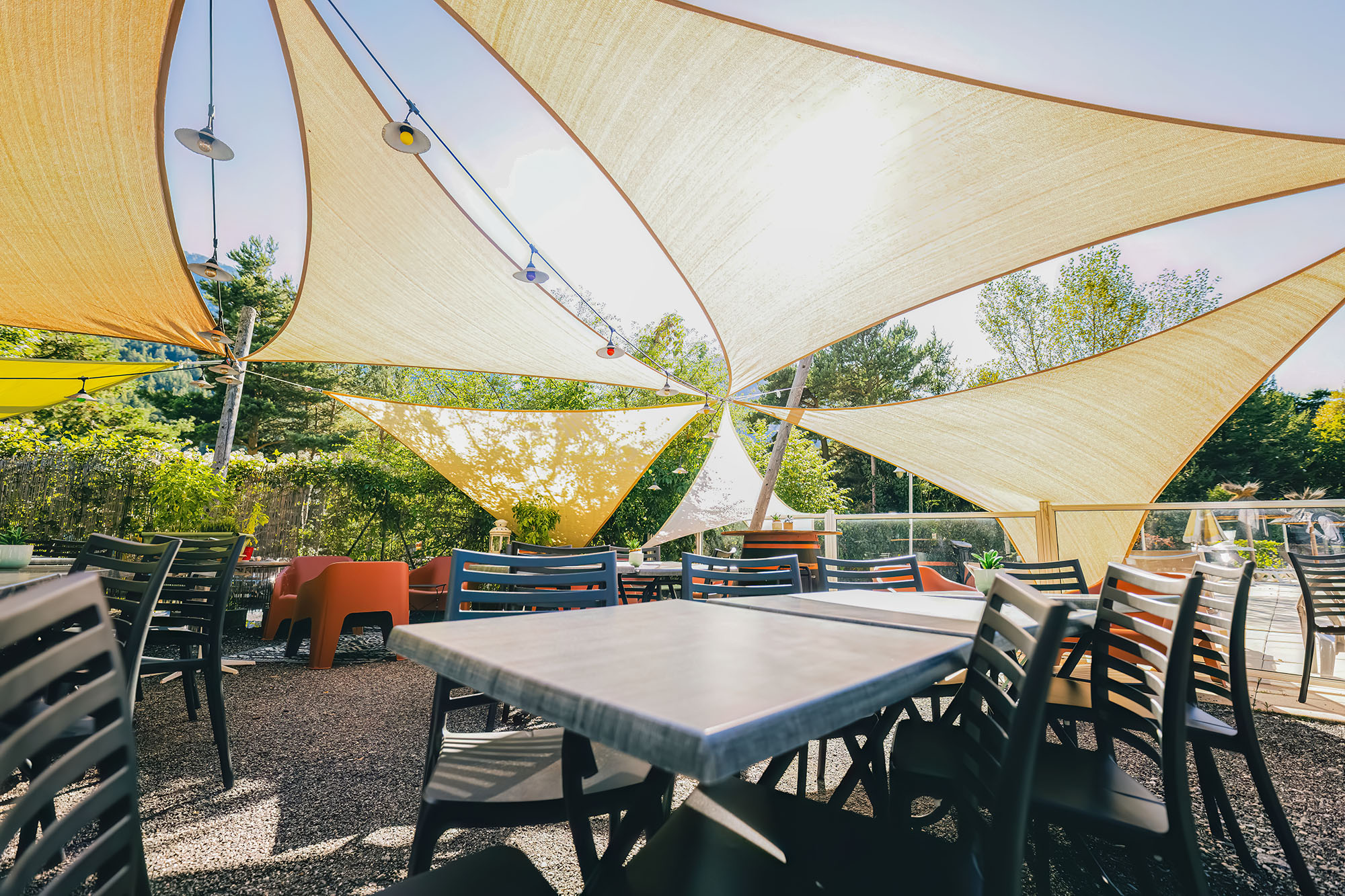 terrasse ensoleillee